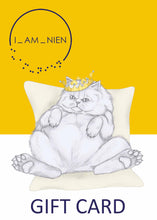 Load image into Gallery viewer, gift card queen kitty