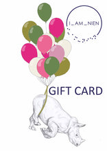 Load image into Gallery viewer, gift card flying rhino