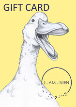 Load image into Gallery viewer, gift card happy duck