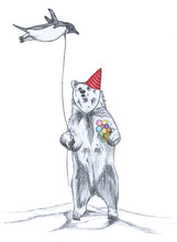 Load image into Gallery viewer, bear and penguin