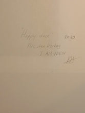 Load image into Gallery viewer, happy duck original signature