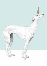Load image into Gallery viewer, greyhound unicorn