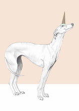 Load image into Gallery viewer, greyhound unicorn