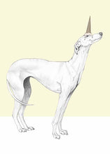 Load image into Gallery viewer, greyhound unicorn