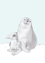 Load image into Gallery viewer, buddies, penguin and seal