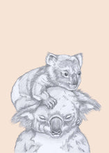 Load image into Gallery viewer, koala parent and kid