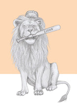 Load image into Gallery viewer, baseball lion
