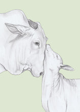 Load image into Gallery viewer, cow parent and calf