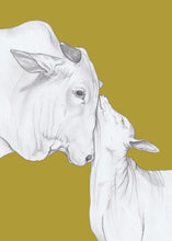 Load image into Gallery viewer, cow parent and baby