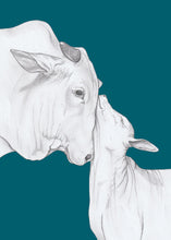 Load image into Gallery viewer, cow parent and baby