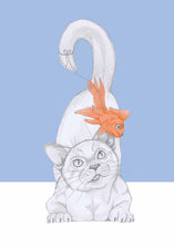 Load image into Gallery viewer, hungry cat