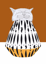 Load image into Gallery viewer, cat in vase