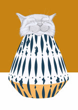 Load image into Gallery viewer, cat in vase