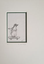 Load image into Gallery viewer, skateboard penguin original