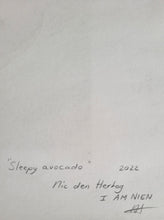 Load image into Gallery viewer, sleepy avocado signature