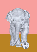 Load image into Gallery viewer, soccer elephant