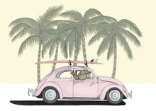 Load image into Gallery viewer, surfer crocodile