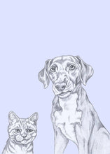 Load image into Gallery viewer, cat and dog