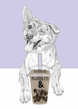 Load image into Gallery viewer, dog and bubbletea