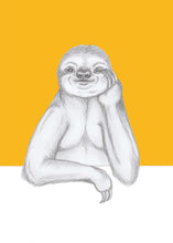Load image into Gallery viewer, flirty sloth