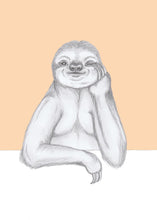 Load image into Gallery viewer, flirty sloth
