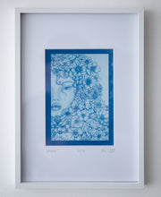 Load image into Gallery viewer, Poppy Cyanotype