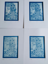 Load image into Gallery viewer, Poppy Cyanotype