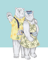 Load image into Gallery viewer, holiday couple bears