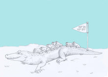 Load image into Gallery viewer, hop on hop off crocodile