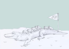 Load image into Gallery viewer, hop on hop off crocodile