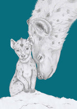 Load image into Gallery viewer, hyena parent and kid