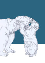 Load image into Gallery viewer, polarbear kisses