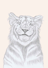 Load image into Gallery viewer, smiling tiger