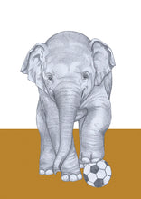 Load image into Gallery viewer, soccer elephant
