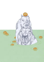 Load image into Gallery viewer, tangerine bath capibaras