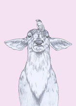 Load image into Gallery viewer, deer and bird