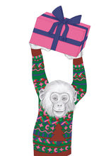 Load image into Gallery viewer, Christmas monkey
