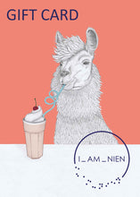 Load image into Gallery viewer, gift card lama milkshake
