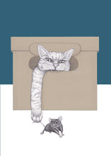 Load image into Gallery viewer, Cat and Mouse
