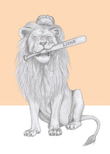 Load image into Gallery viewer, baseball lion
