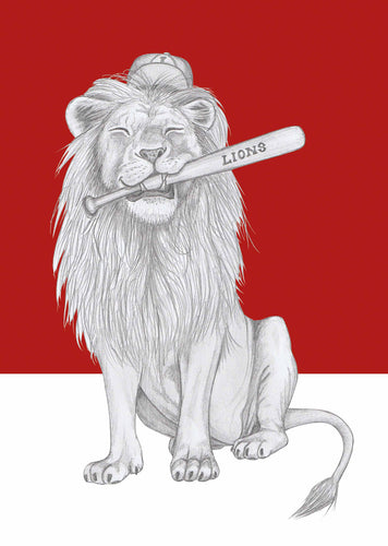 baseball lion