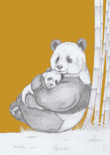 Load image into Gallery viewer, panda parent and baby
