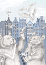 Load image into Gallery viewer, Amsterdam series delft blue
