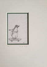 Load image into Gallery viewer, skateboard penguin original
