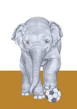 Load image into Gallery viewer, soccer elephant
