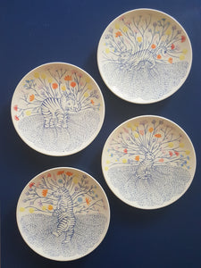 Ceramic plate, Bear