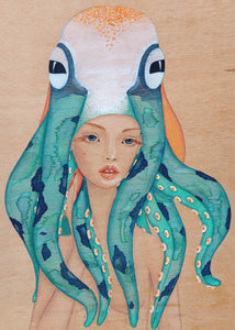3X A3 watercolor print