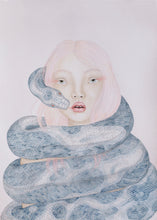 Load image into Gallery viewer, 3X A3 watercolor print
