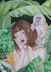 3X A3 watercolor print
