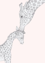 Load image into Gallery viewer, giraffe parent and baby
